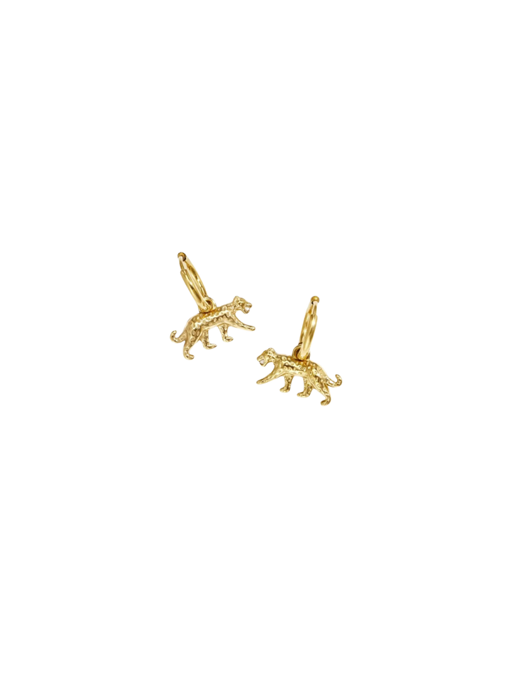 Go get them Tiger-Ohrringe - Gold