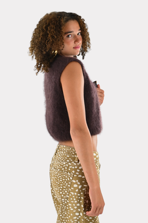 Maille ultra douce - marron