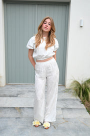 Marbella pants - white