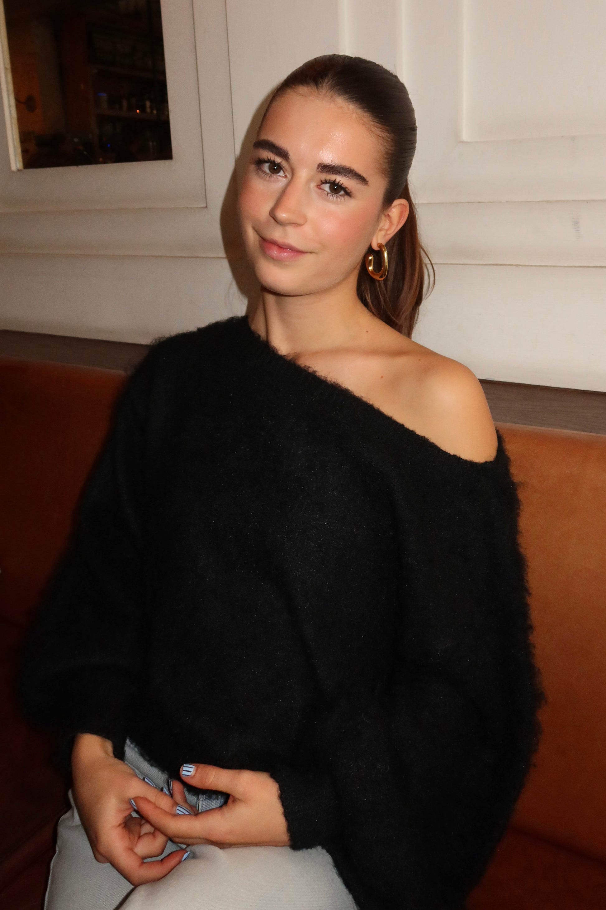 Maira-off-shoulder-knit-black-fashiontiger