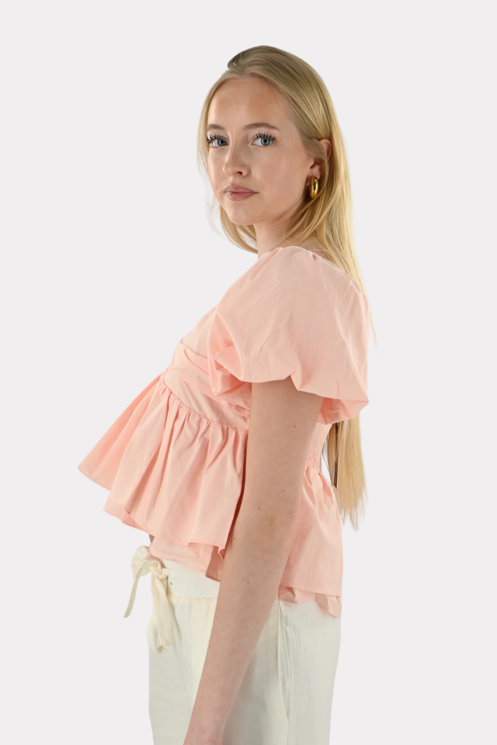 Blush blouse - light pink