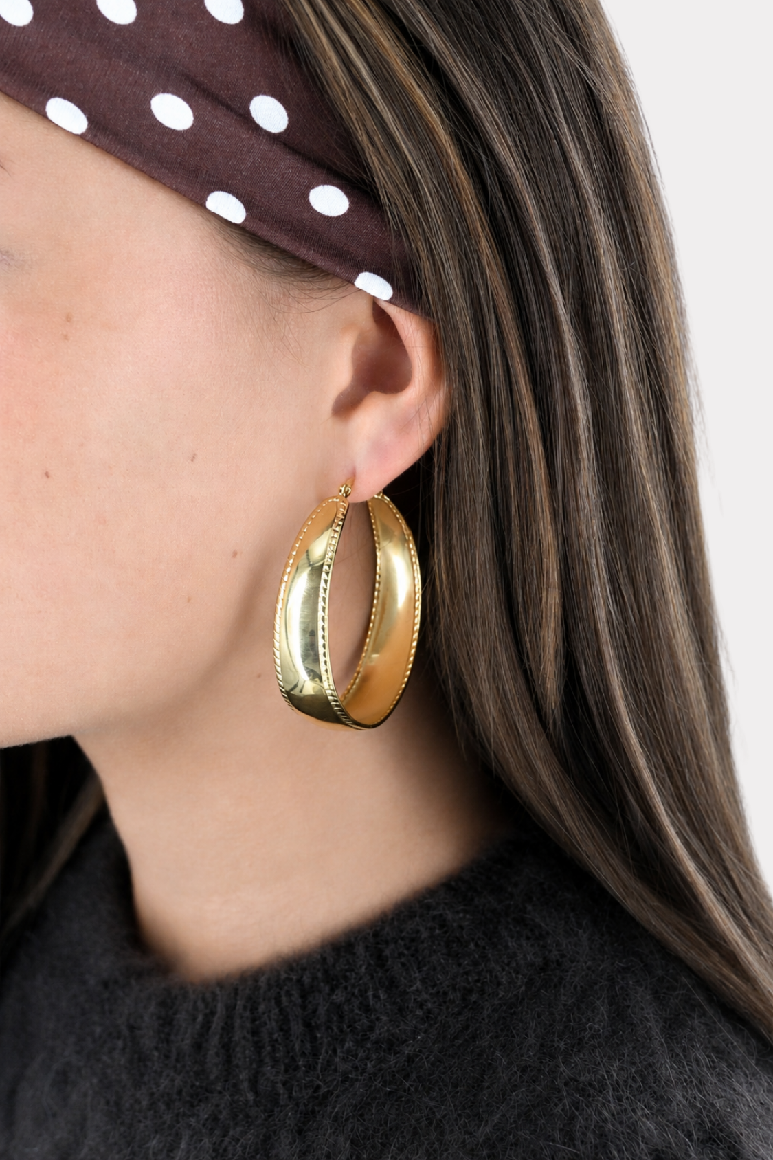 Iconic hoops - gold