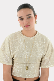 Collier rêve en spirale - or