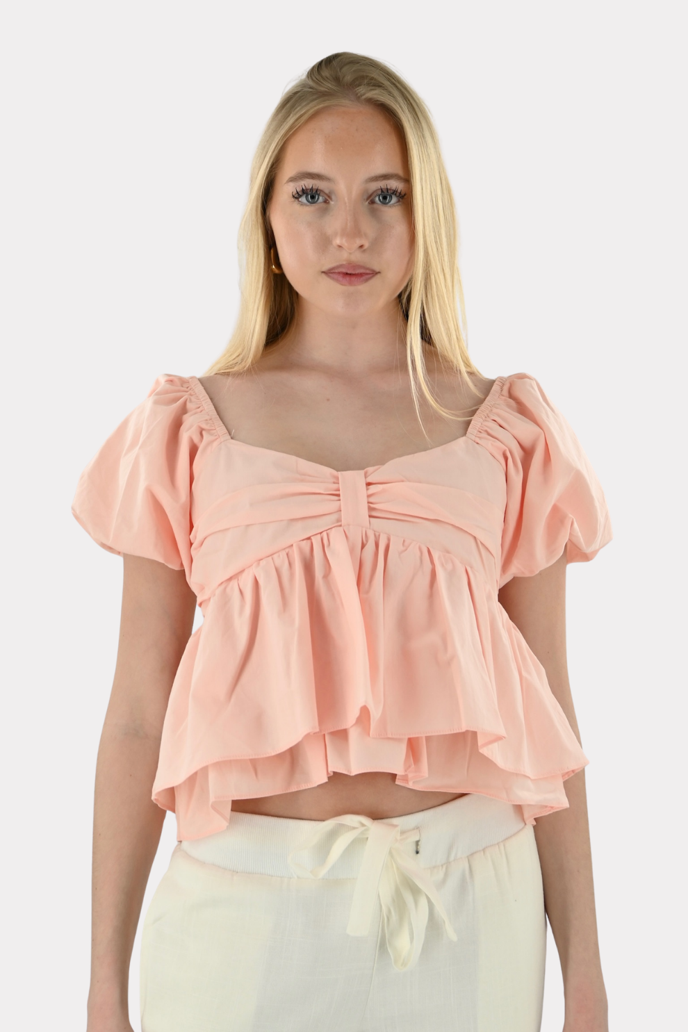 Blush blouse - light pink