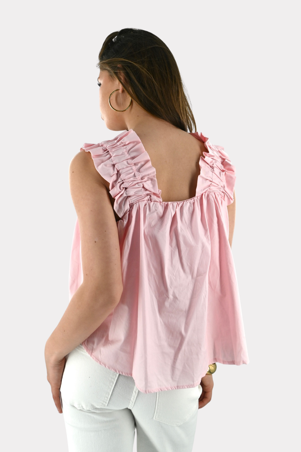 Bubble top - light pink