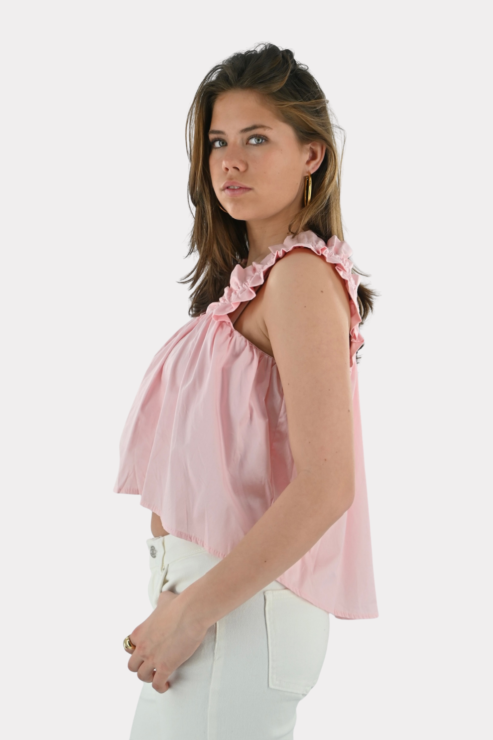 Bubble top - light pink