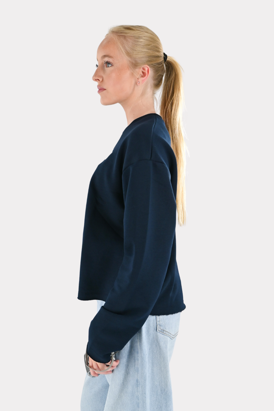 College sweater - navy