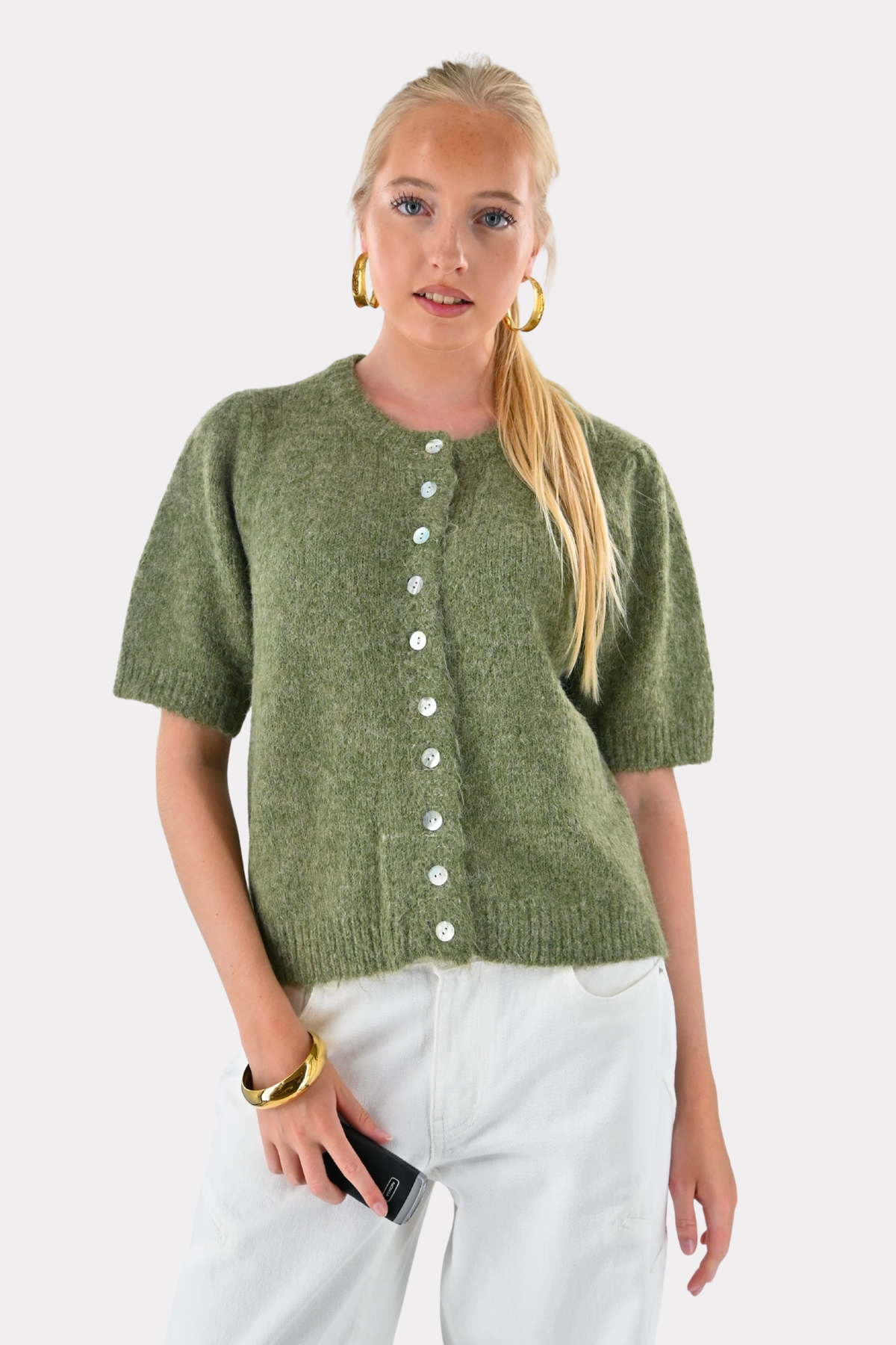 Rory cardigan - green