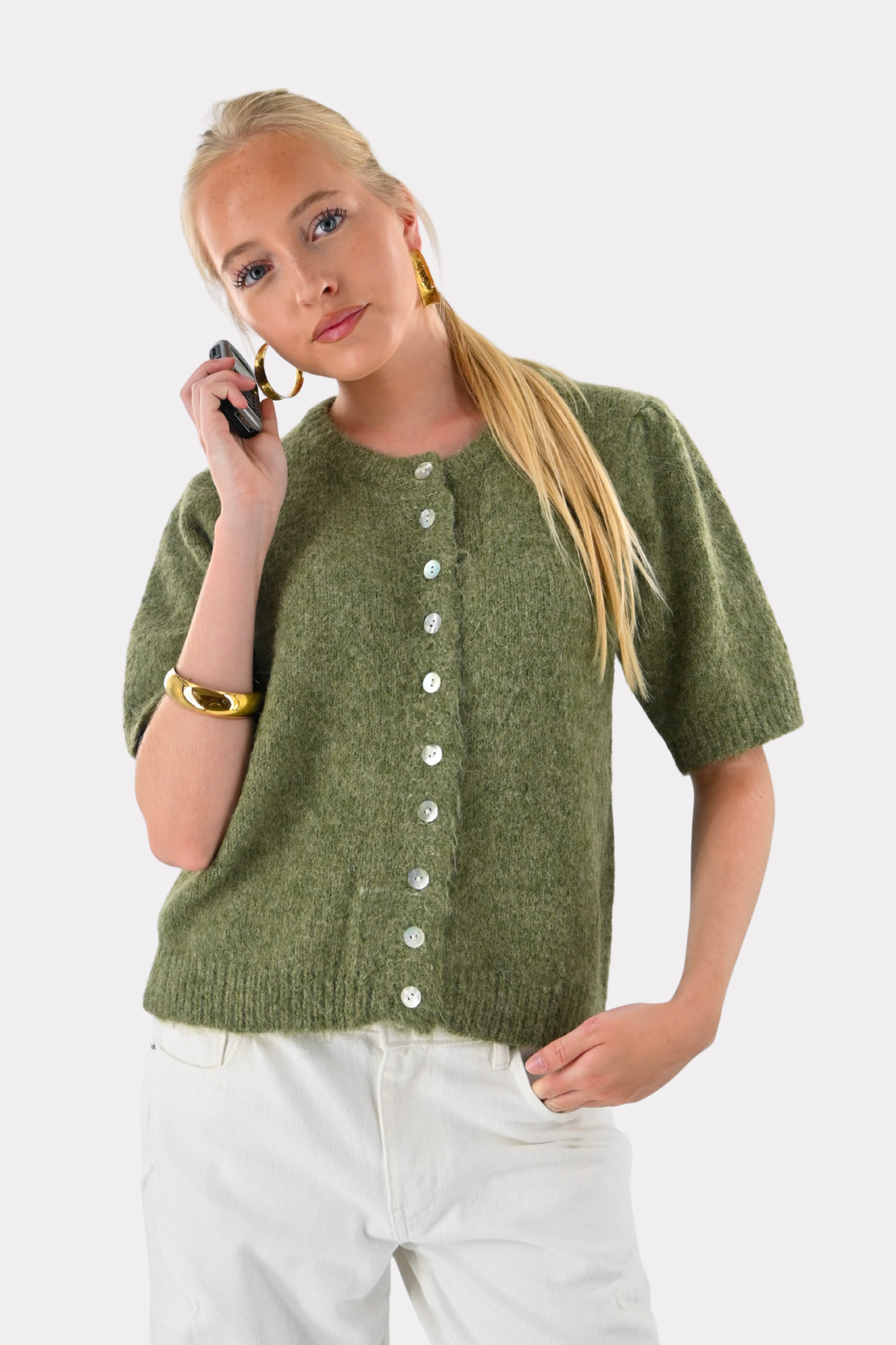 Rory cardigan - green