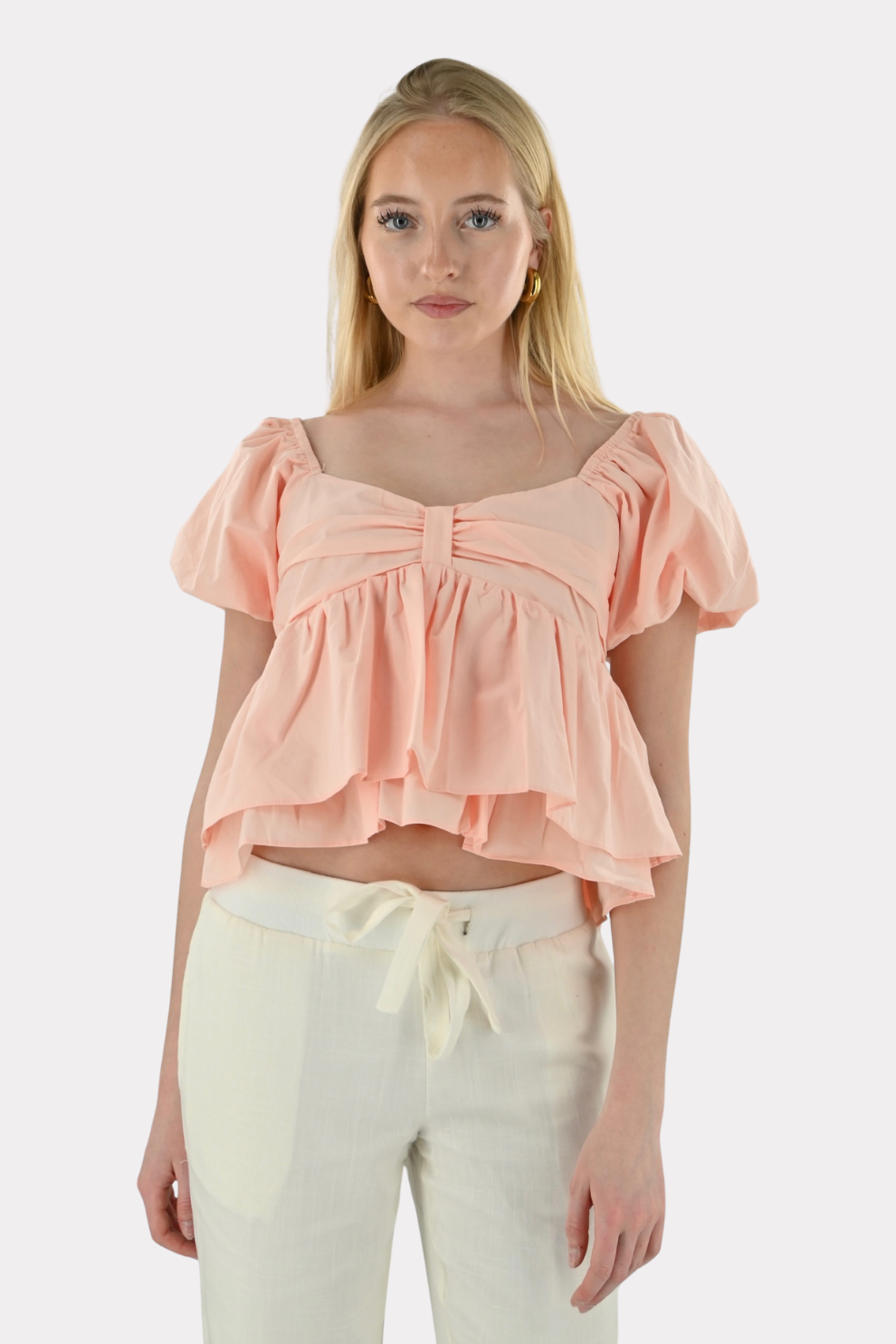 Blush blouse - light pink