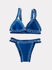 Bikini Mamma Mia Ibiza - bleu réversible