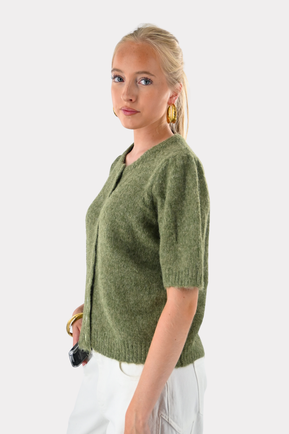 Rory cardigan - green