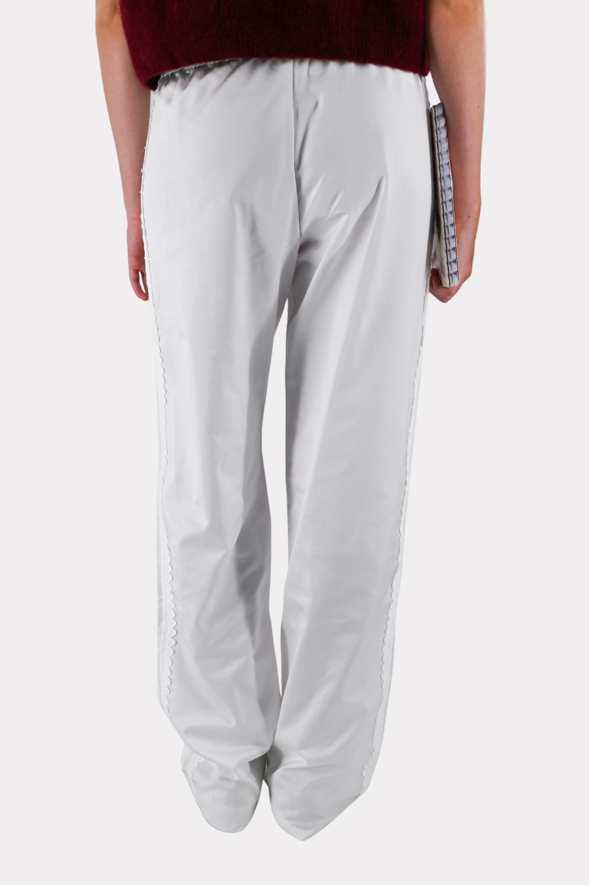 FT lace pants - wit