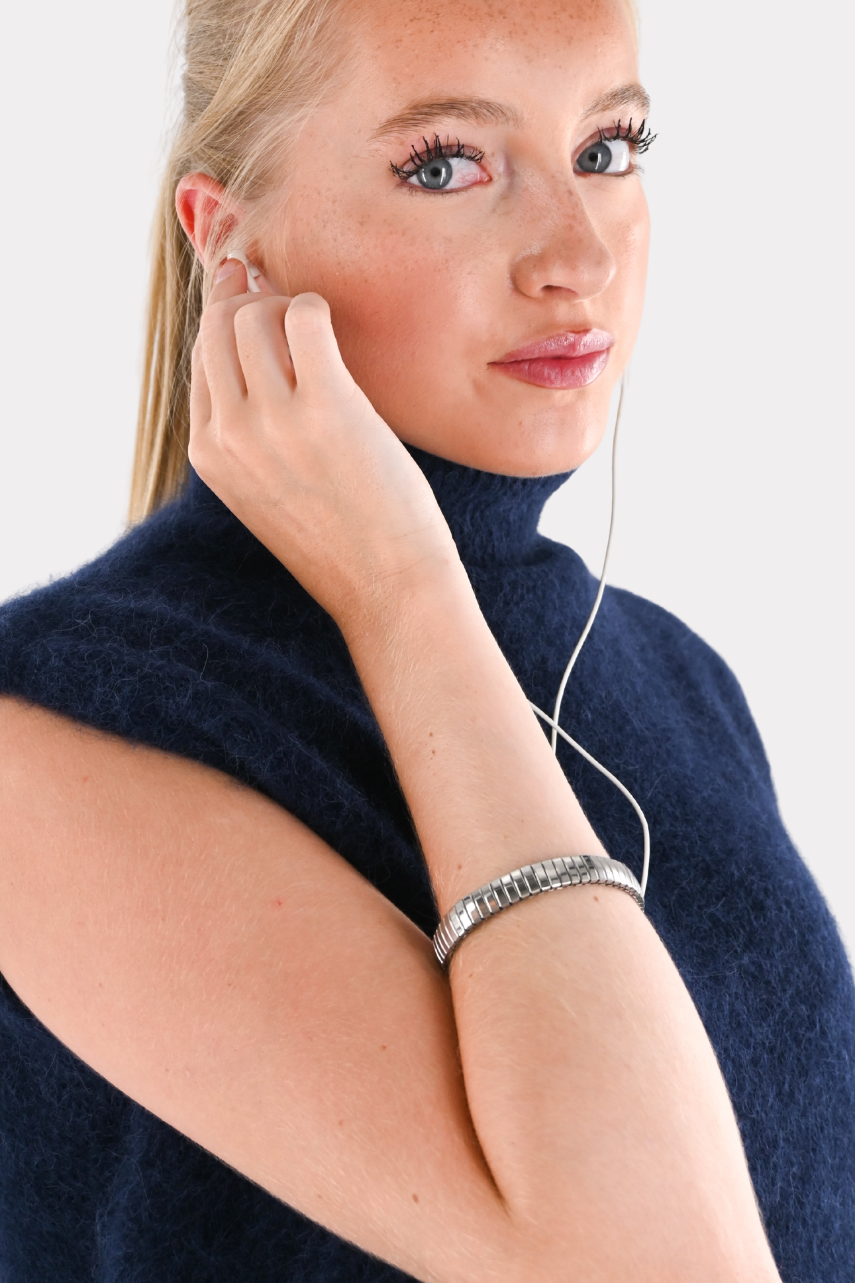 Off campus bangle - silver