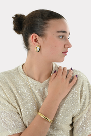 Golden mood bracelet - or