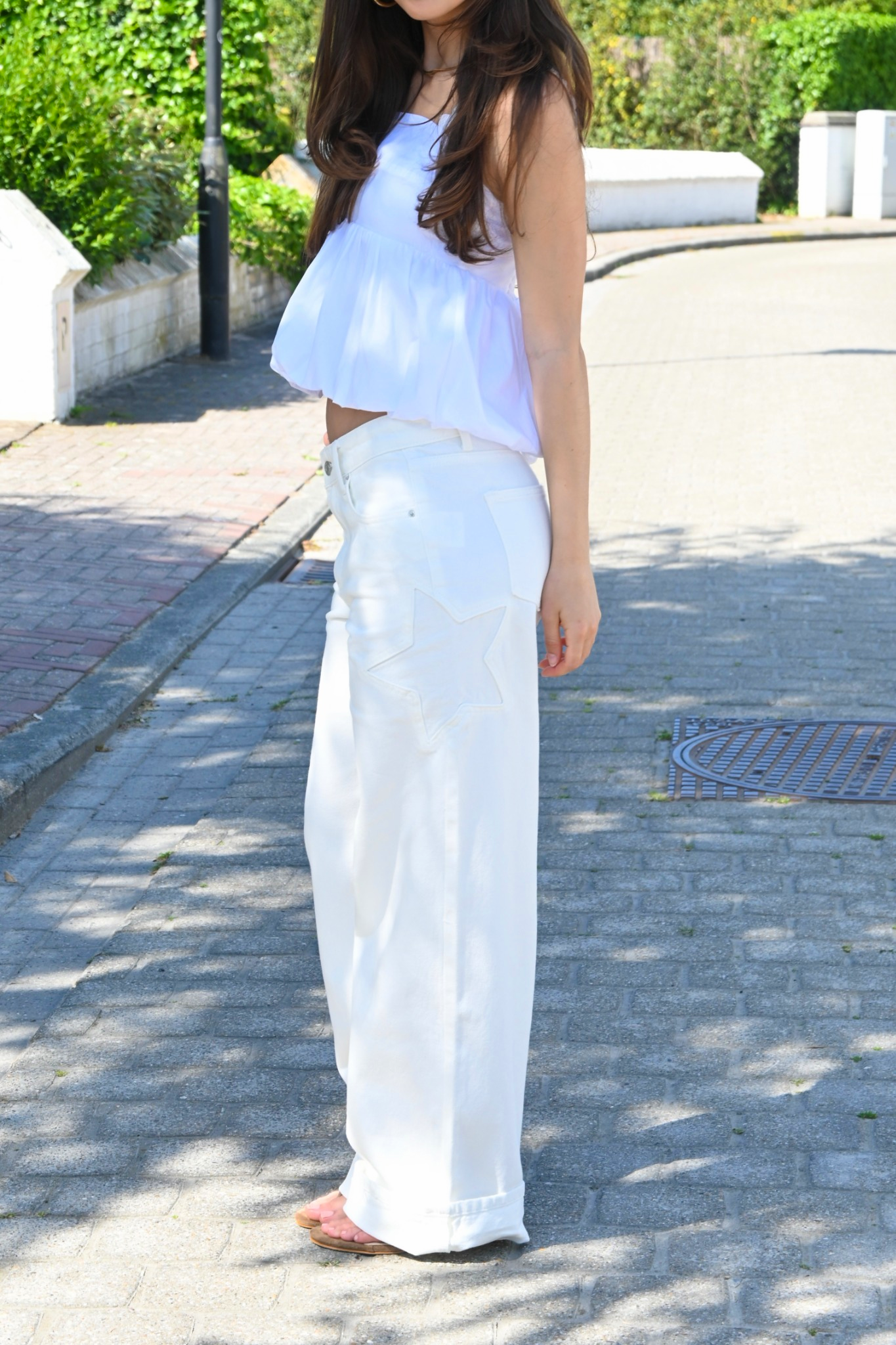 Star of the night jeans - white