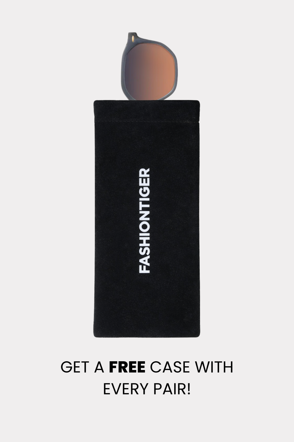 Selbstbewusste Sonnenbrillen - grau