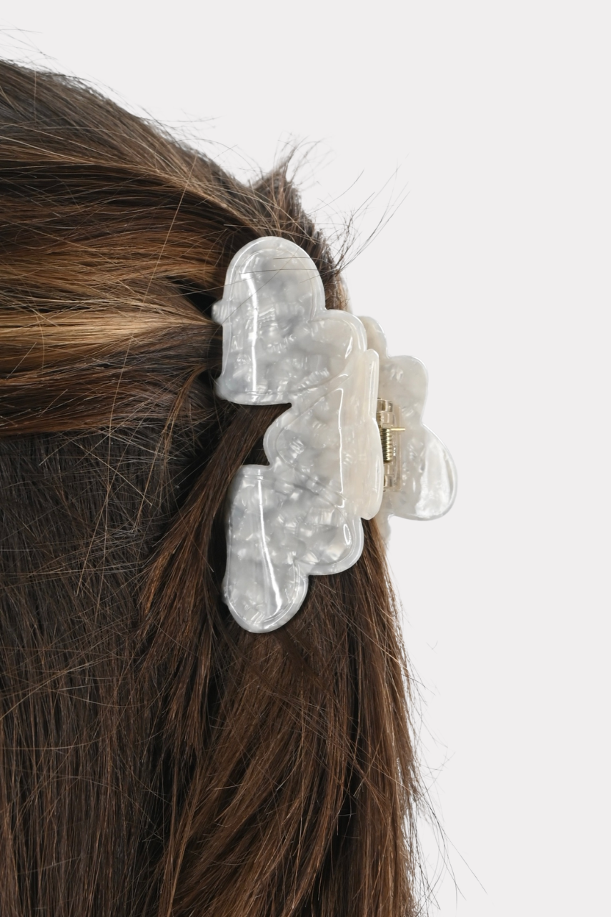 Soft shine barrette cheveux - blanc