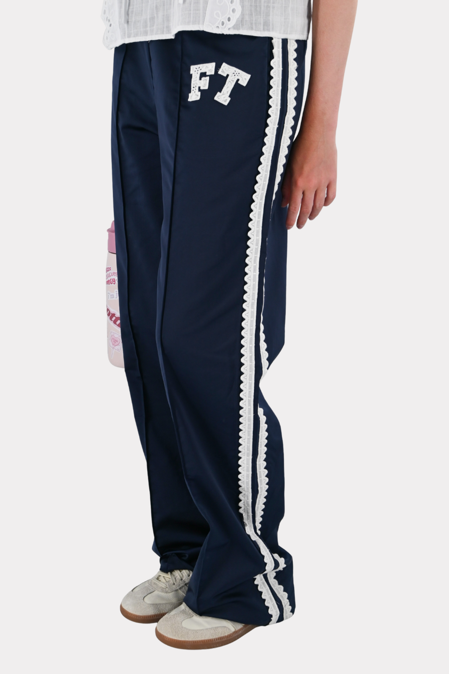 FT-Spitzenhose - Navy
