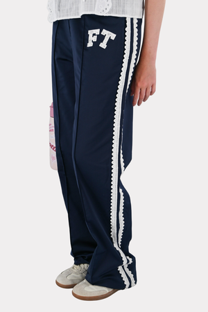 FT lace pants - navy