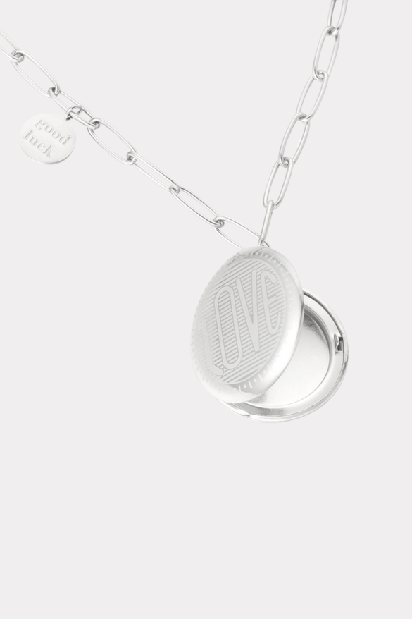 Love and luck necklace - silver