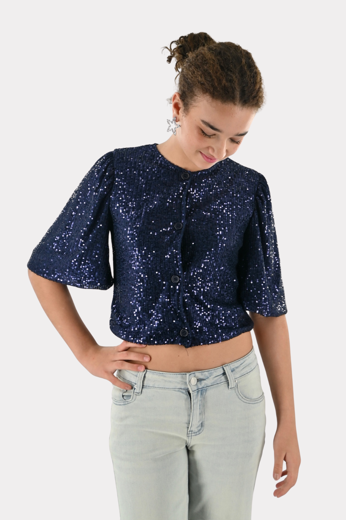 Emmie-blazer-paillet-navy-fashiontiger-1