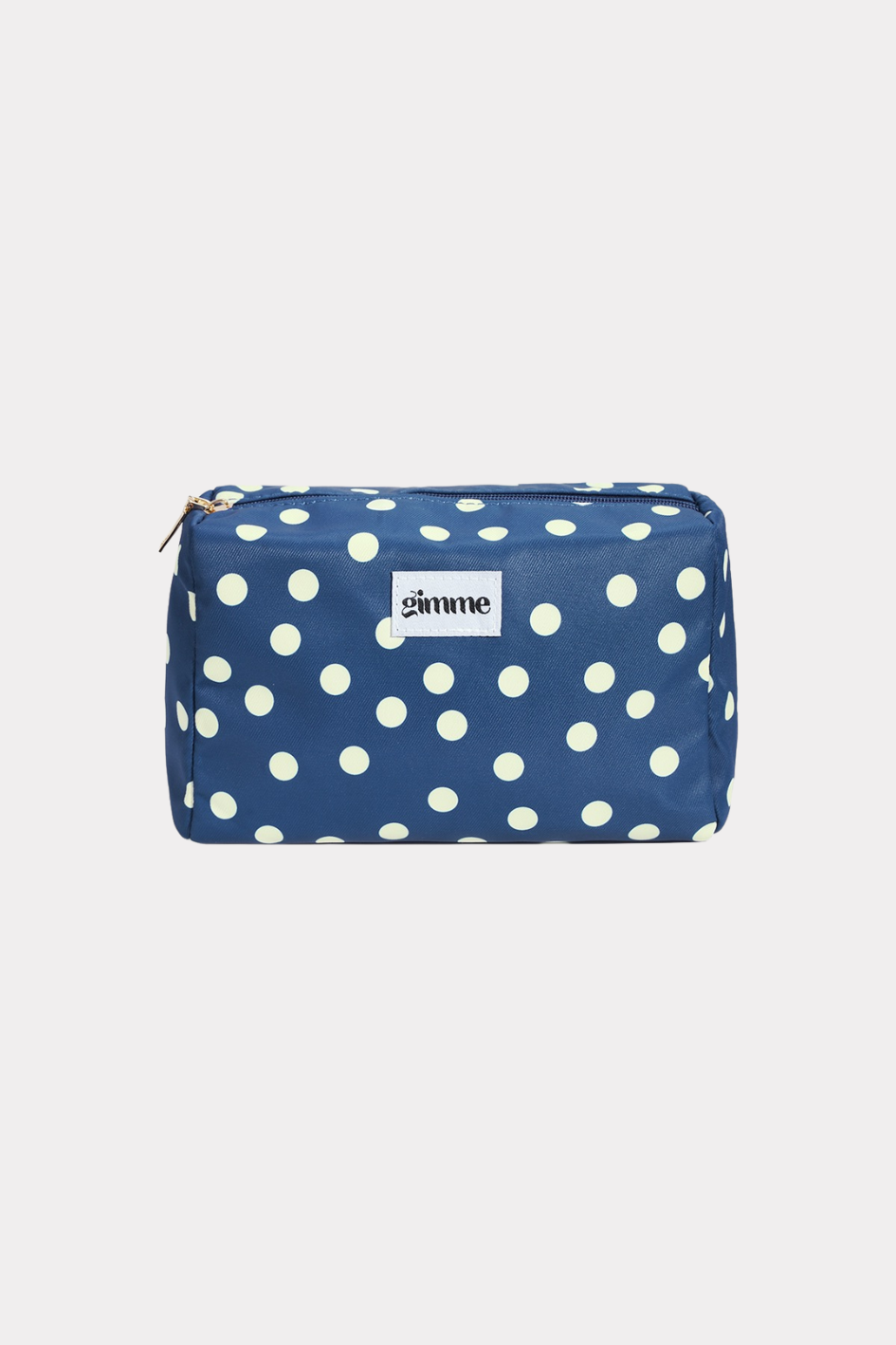 Dotty dream beauty bag - blue