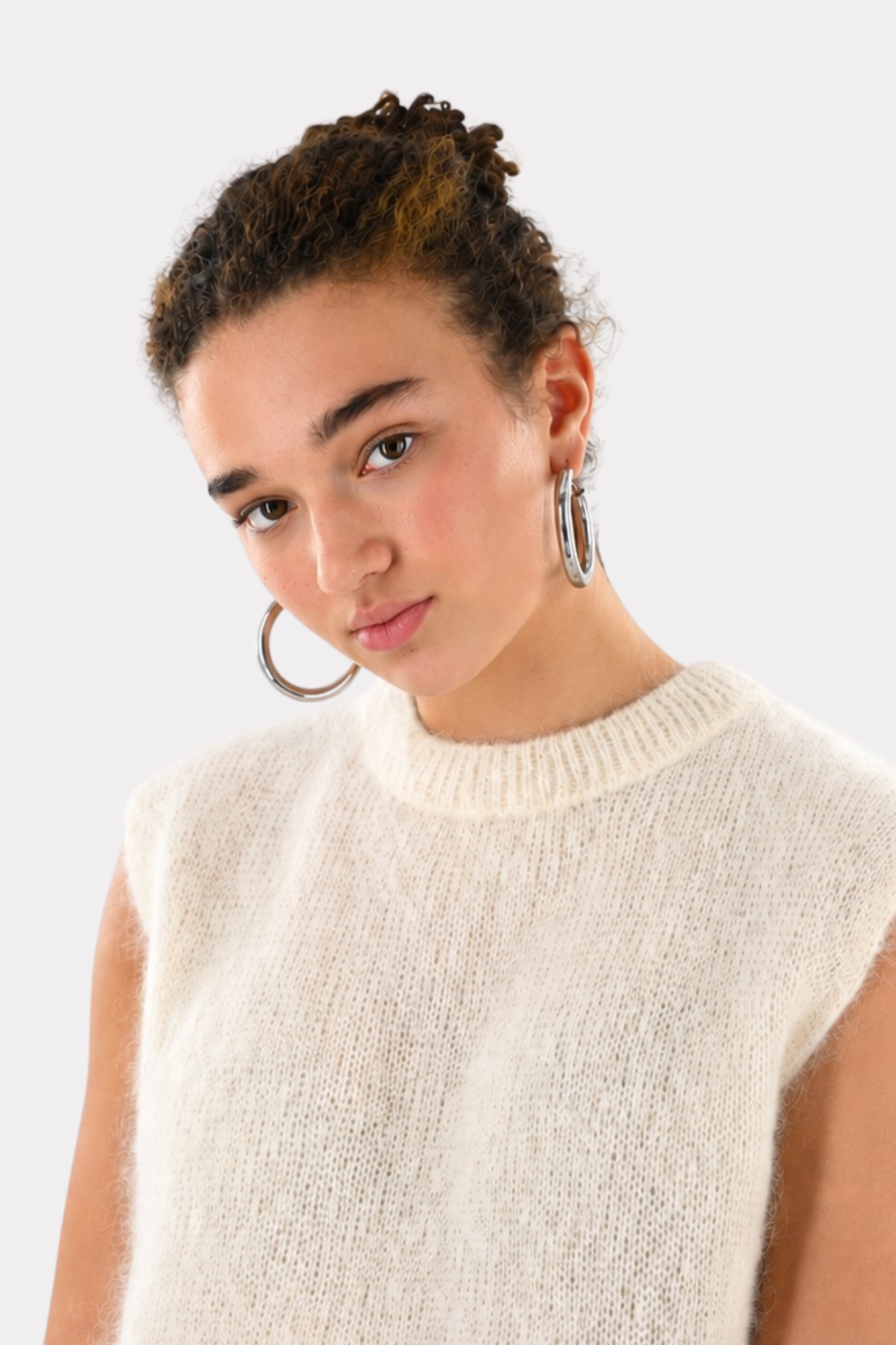 Basic Large Hoops - Silver