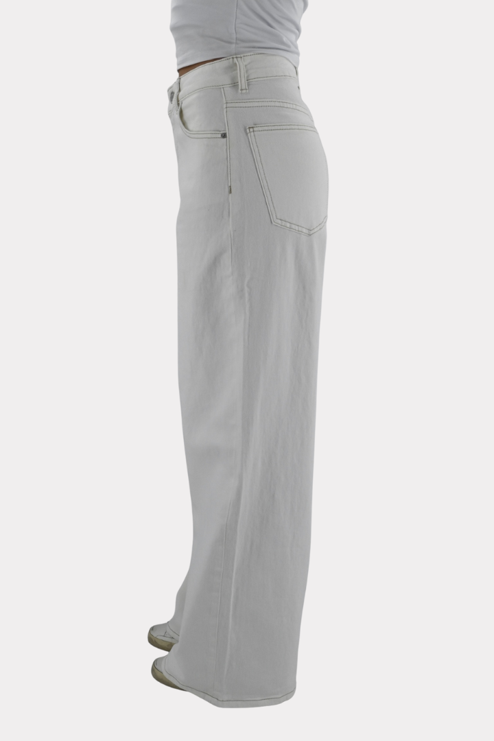 White breeze baggy jeans - wit