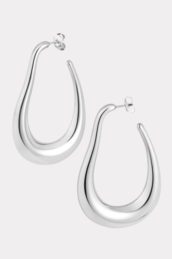 Droopy earrings - zilver