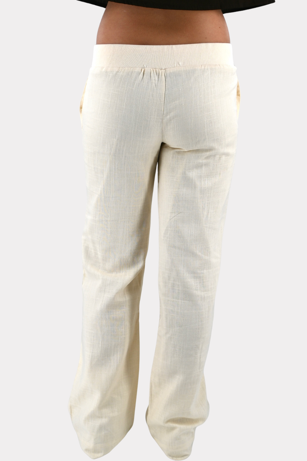 Linen coast pants - beige