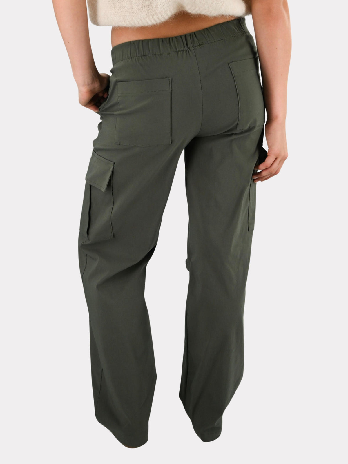 Pantalon cargo - vert