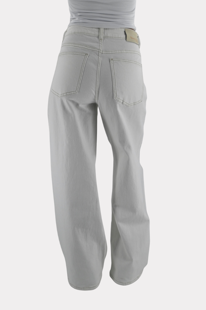 White breeze baggy jeans - wit