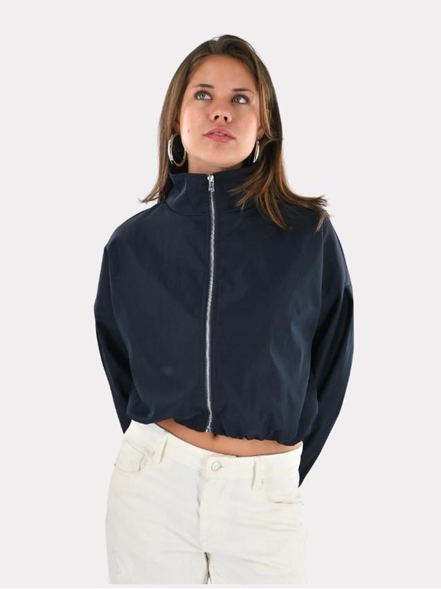 Essential-Jacke – Marineblau
