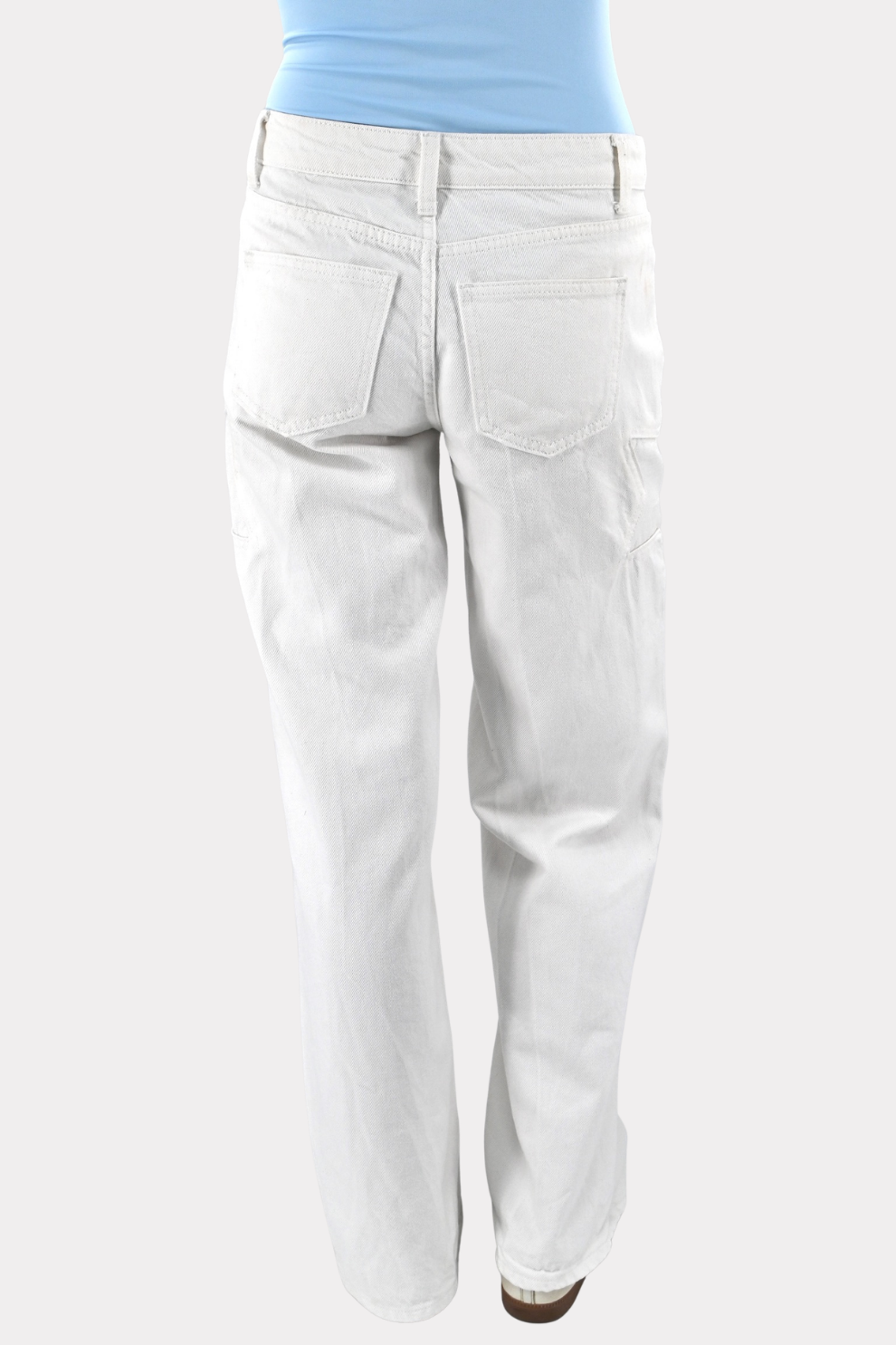 Jean Star of the night - blanc