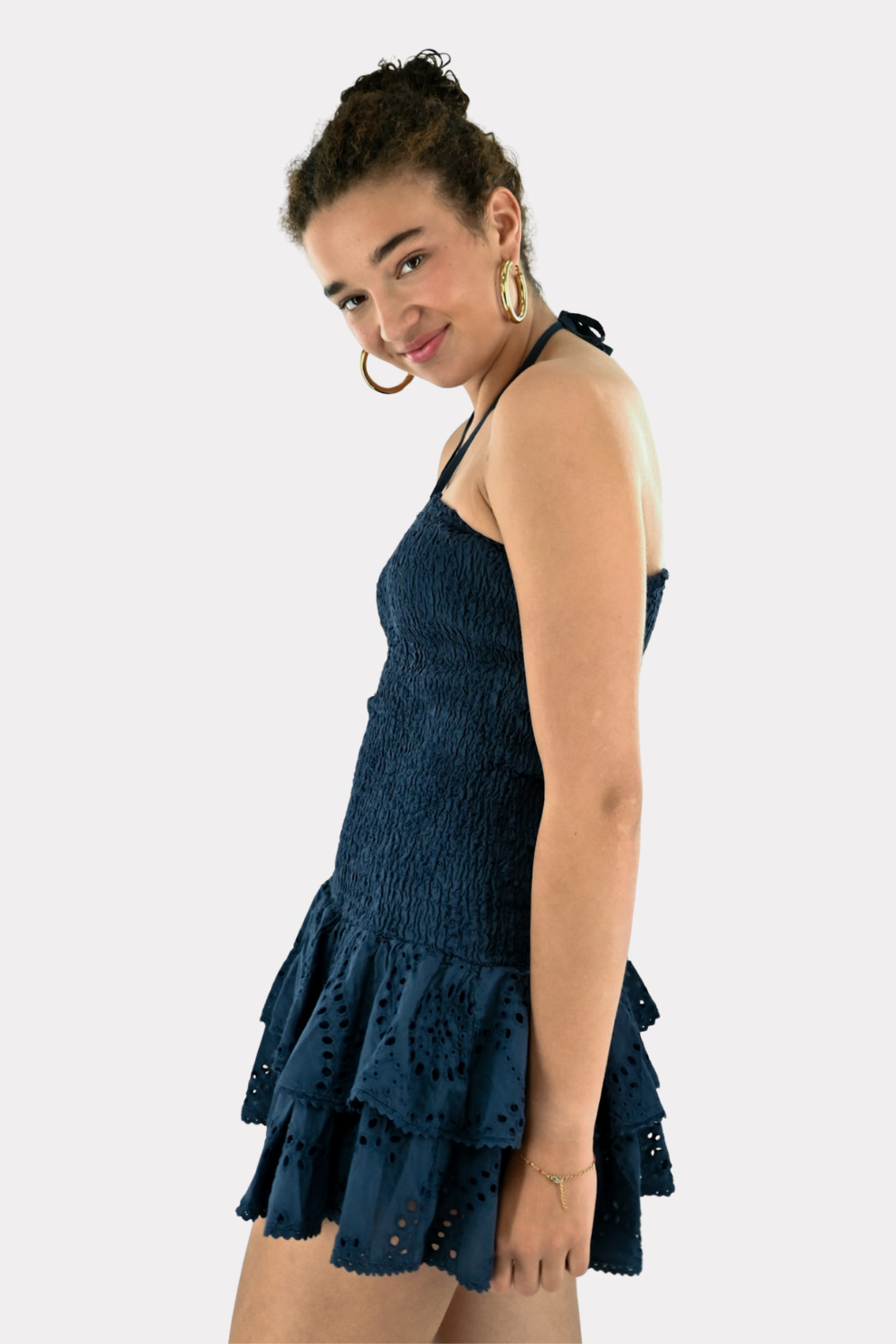 Summer crush dress - navy