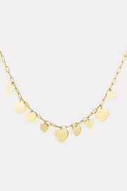 Chunky love necklace - goud