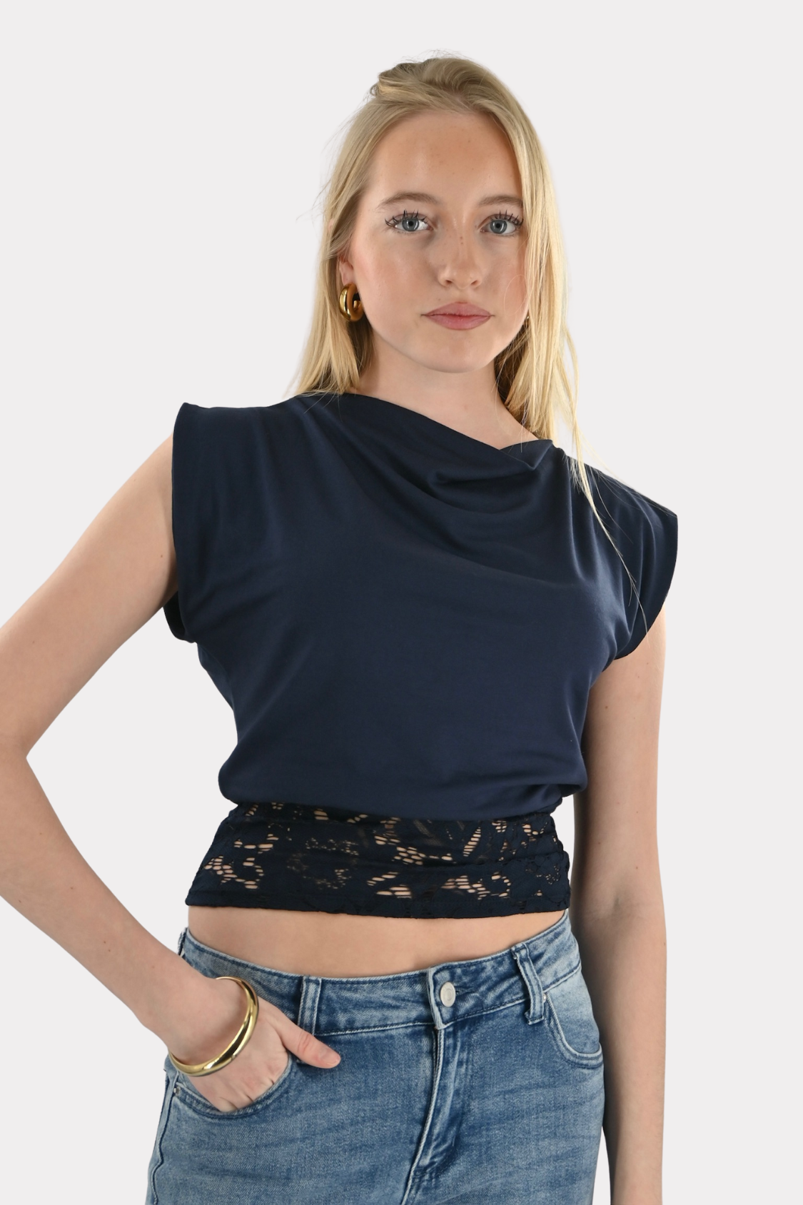 Frankie top - navy