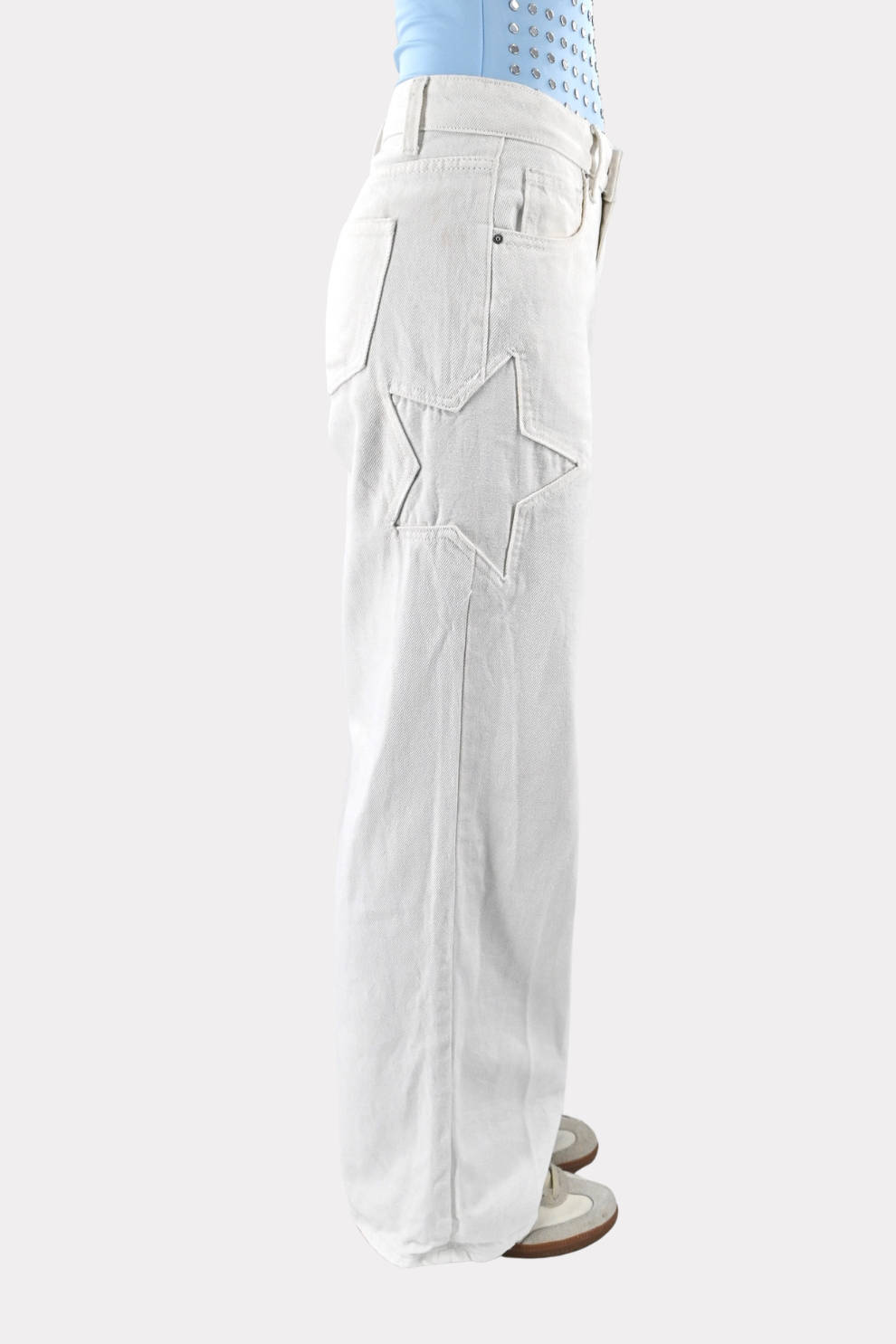 Star of the night jeans - white