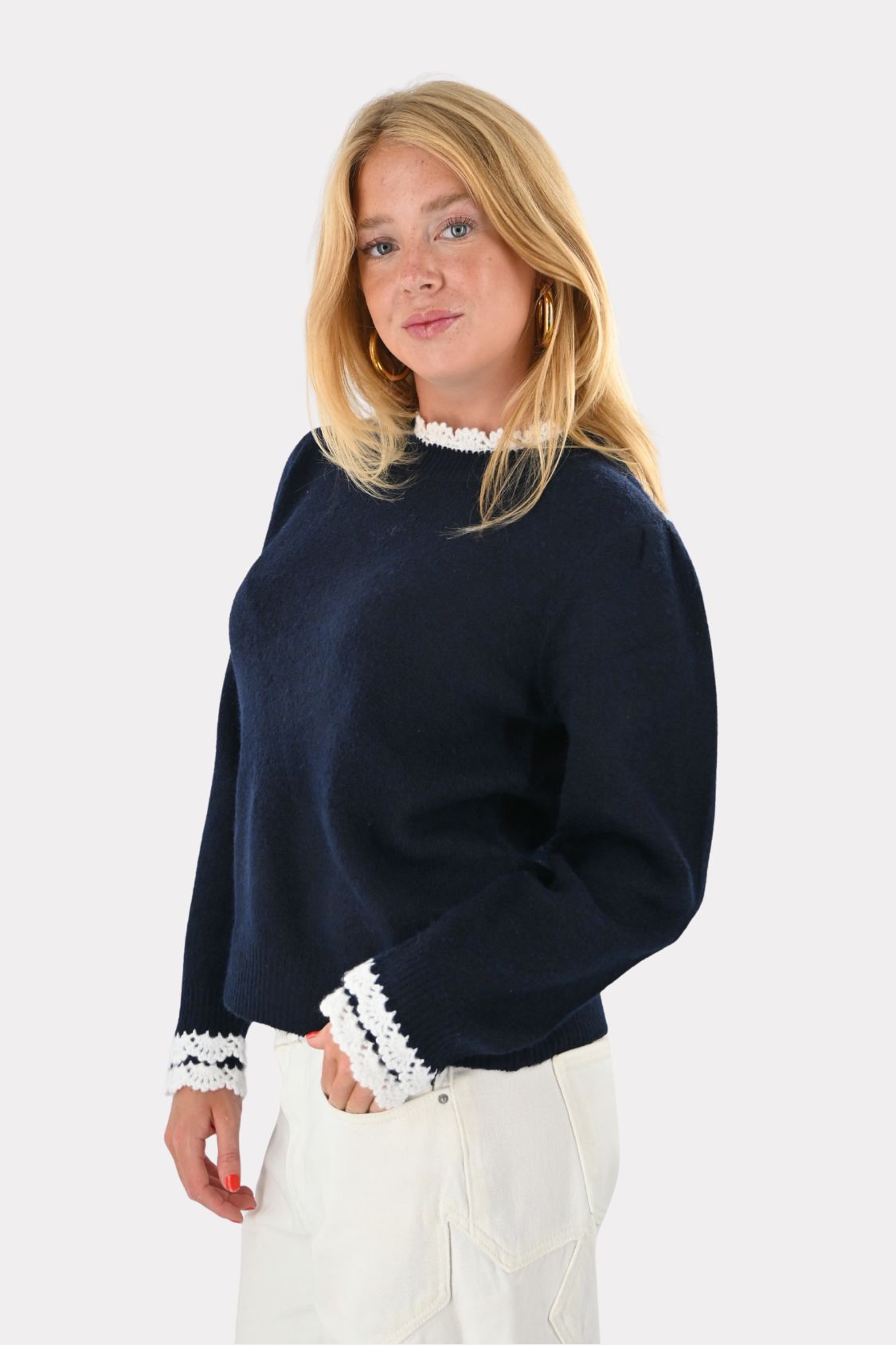 Joelle tricot - bleu marine