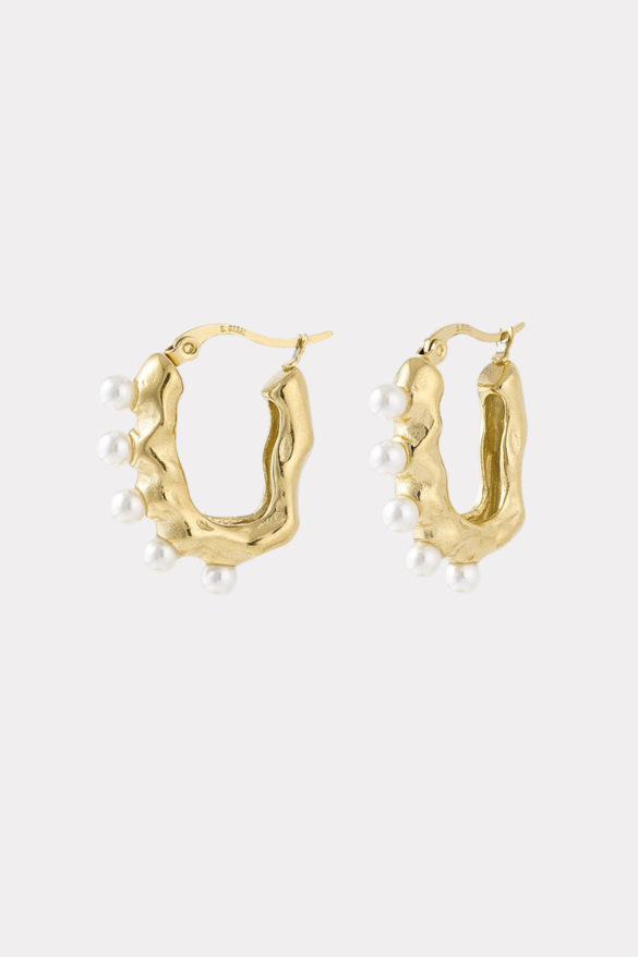 Hold me earrings - gold