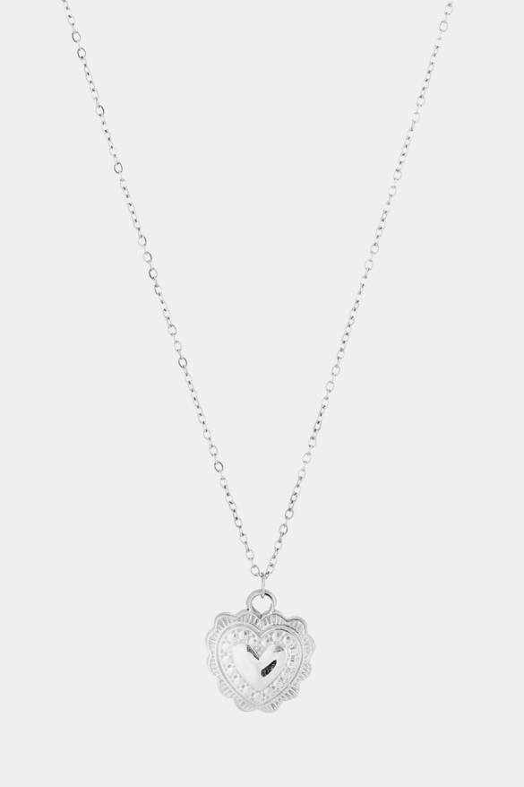 Somebody to love necklace - zilver