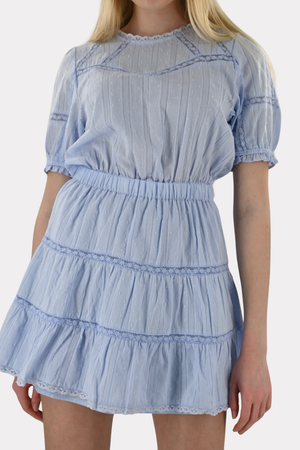 Sunset robe - bleu