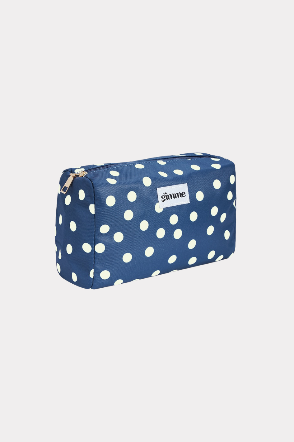 Dotty dream beauty bag - blue