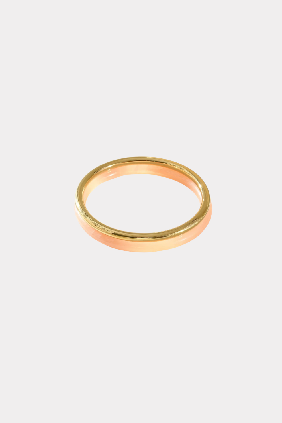 Pop of Color Bracelet - Gold/Coral