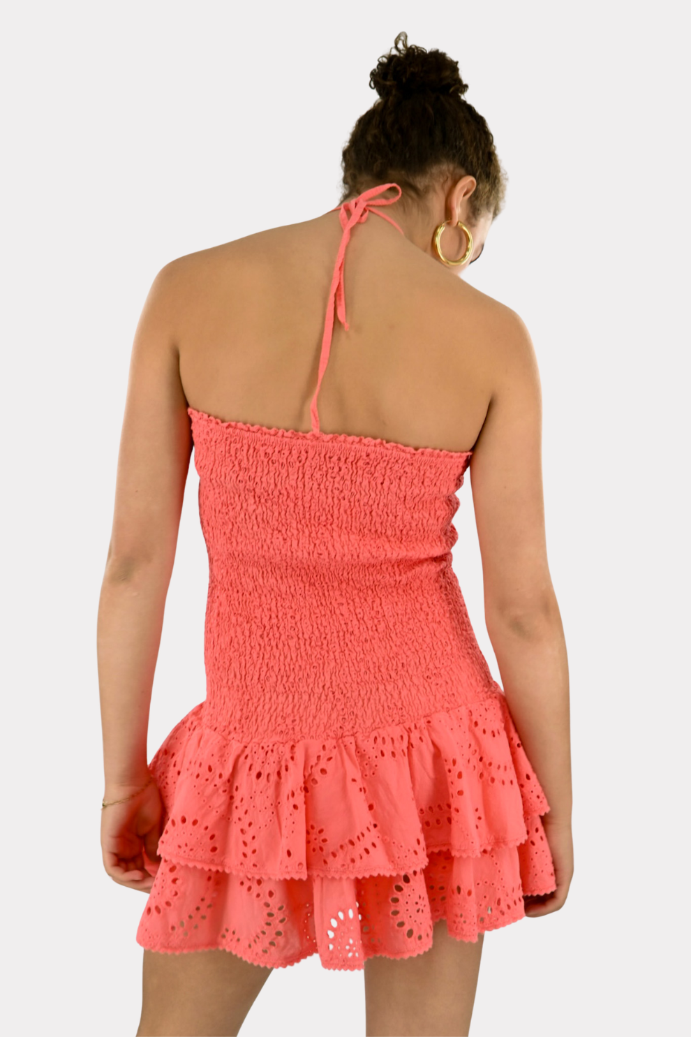 Summer crush dress - koraal