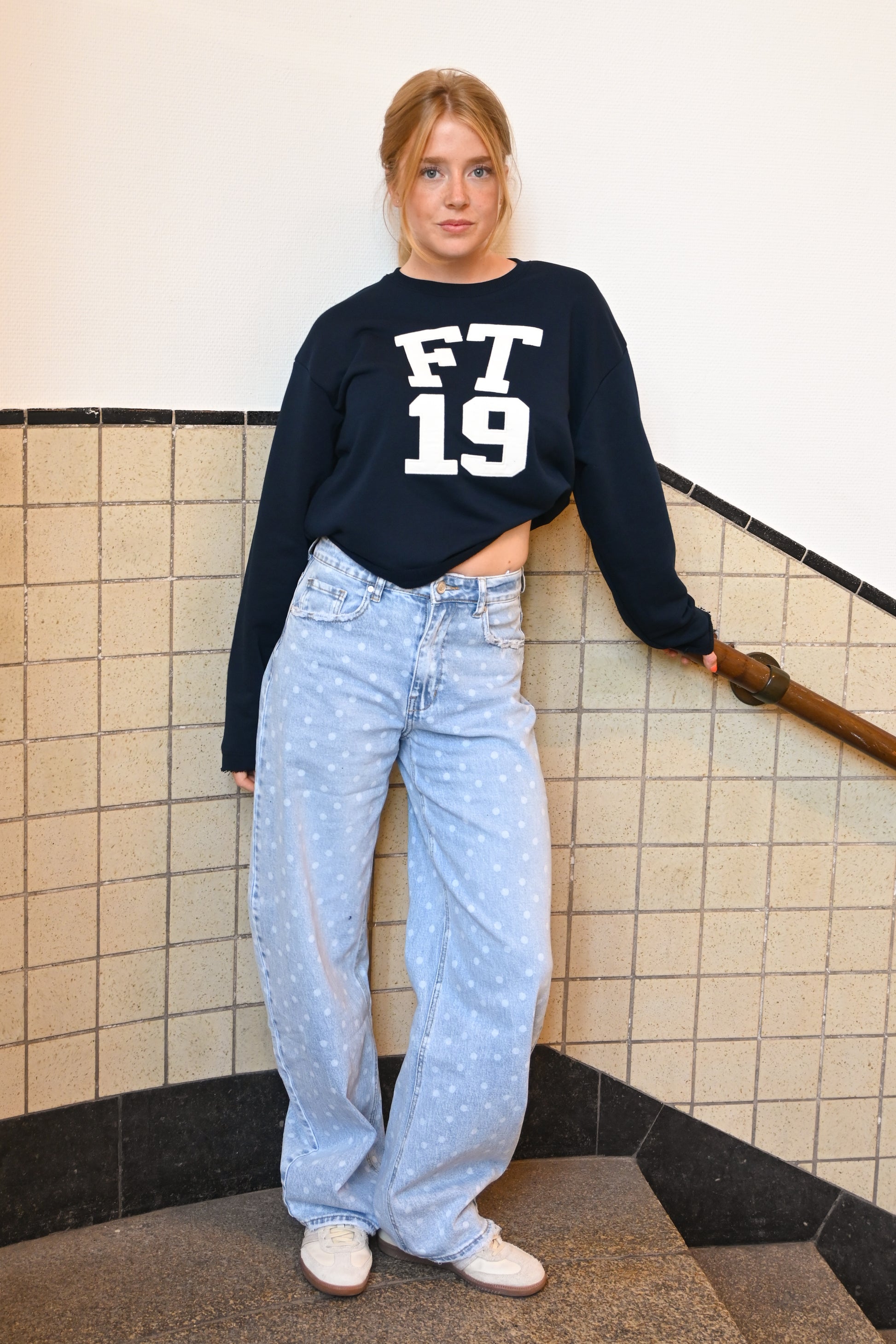Dottie jeans - blue