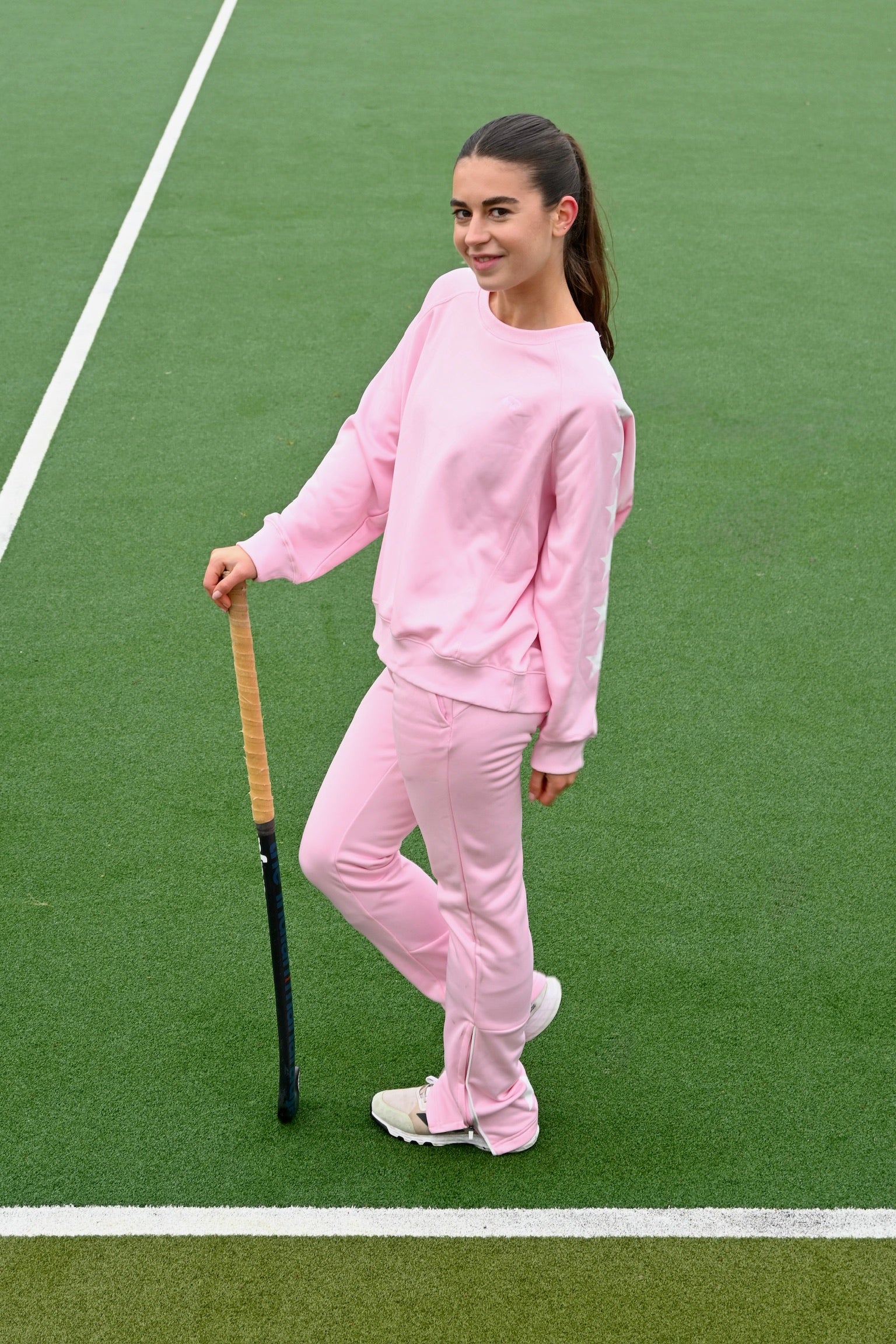 Tiger training pants - baby pink