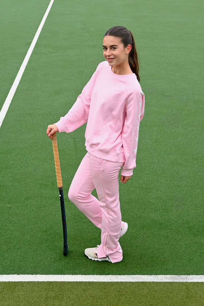 Tiger training pants - baby pink