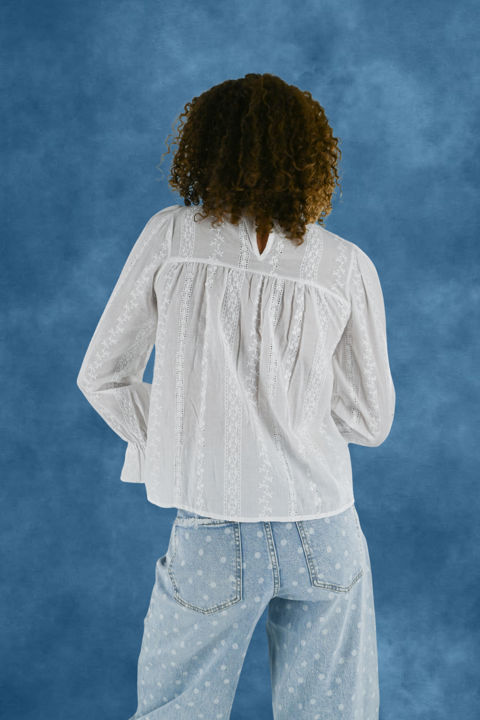 Blouse Febe - jaune pâle